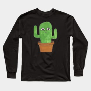 Cute Cactus Long Sleeve T-Shirt